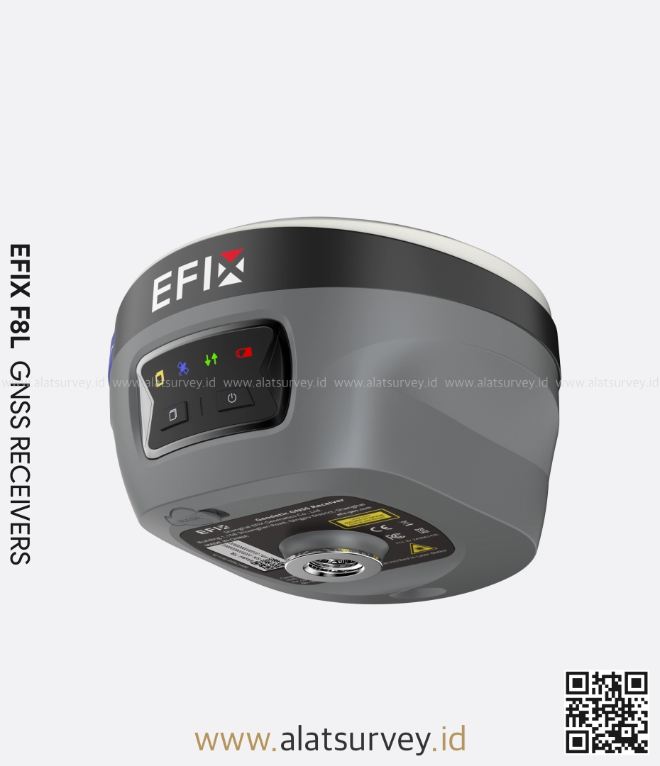 EFIX F8L Laser IMU-RTK GNSS dengan 4D Auto-IMU