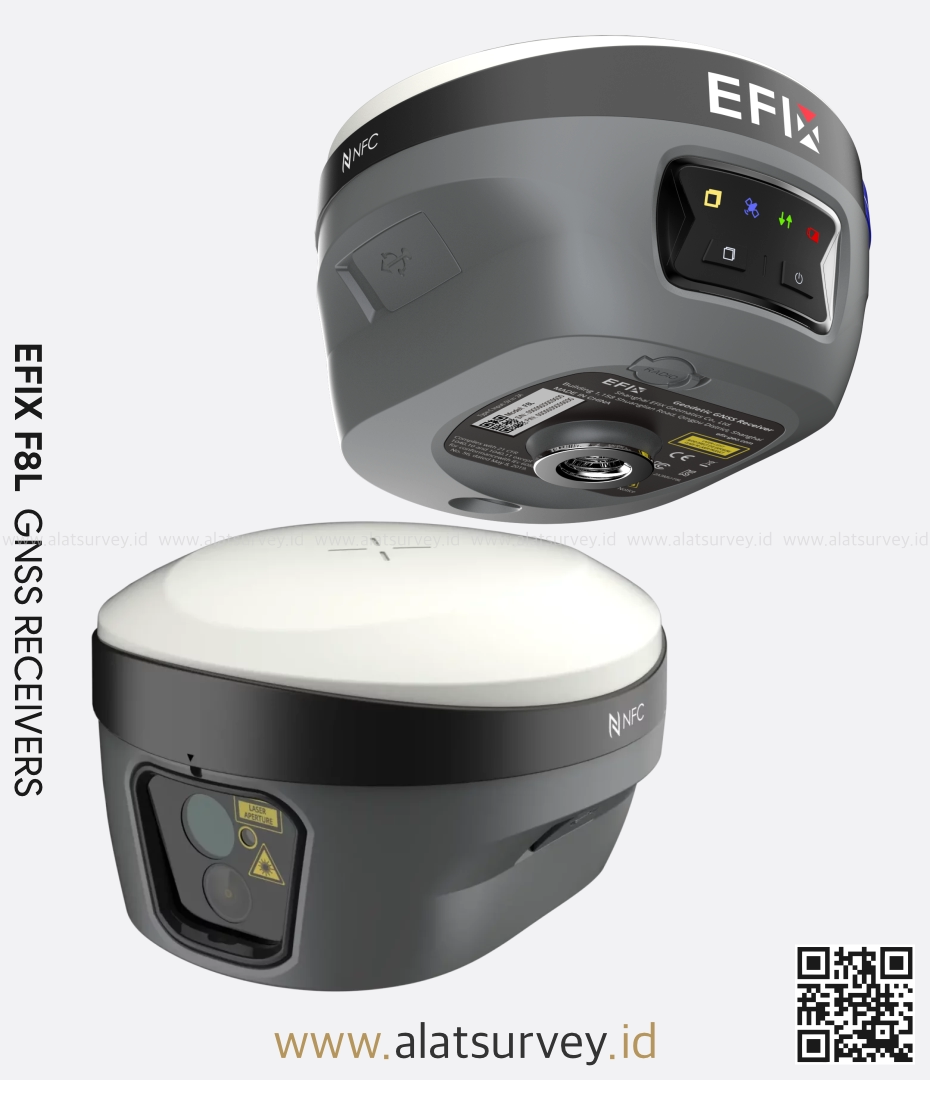 EFIX F8L Laser IMU-RTK GNSS EFIX F8L Laser IMU-RTK GNSS dengan 4D Auto-IMU