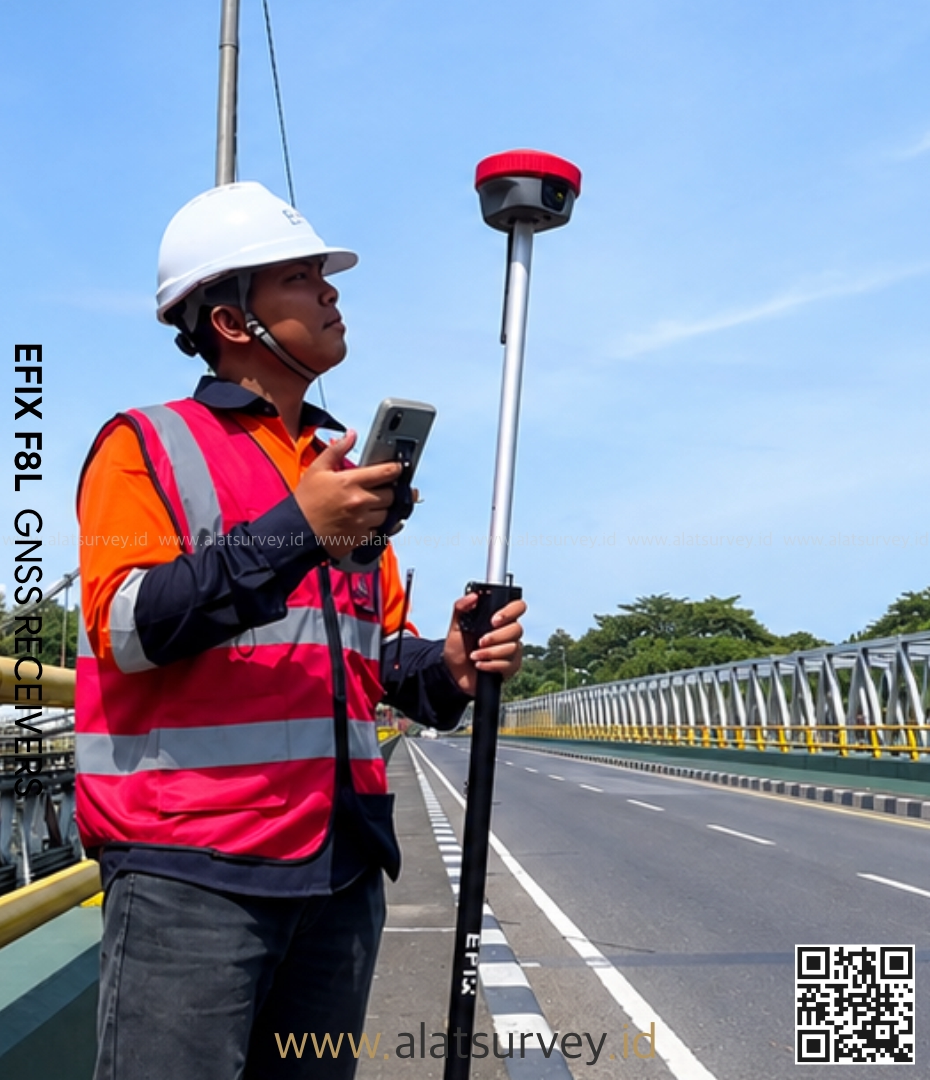 EFIX F8L Laser IMU-RTK GNSS EFIX F8L Laser IMU-RTK GNSS dengan 4D Auto-IMU